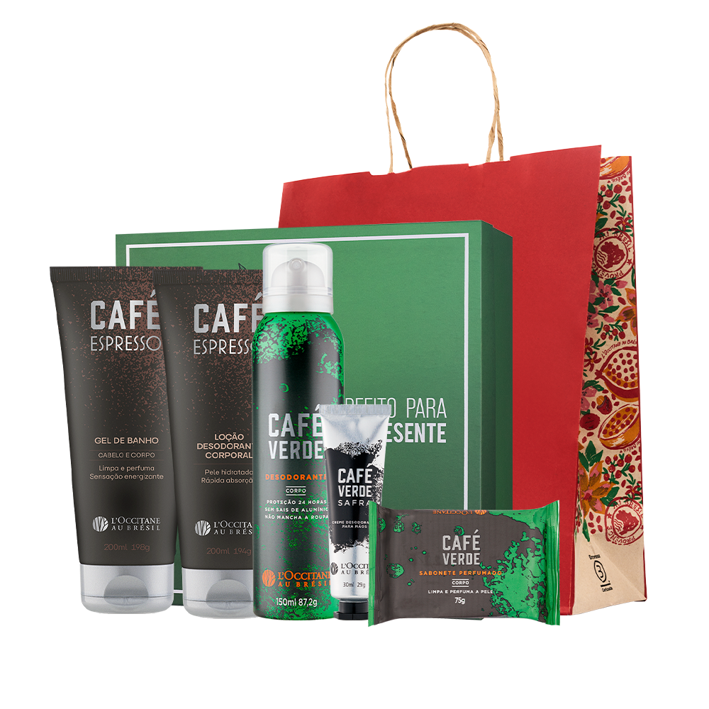 Presente Completo Café Verde e Espresso